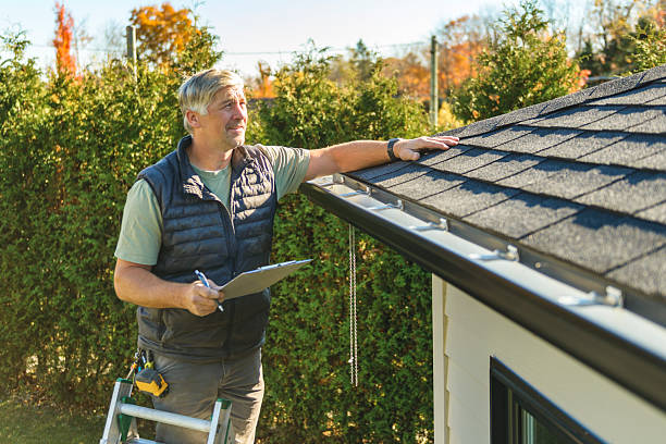 Professional Roofing technician working in Berwick, ME